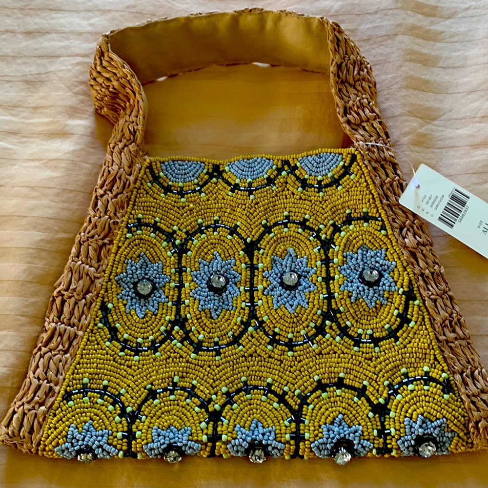 Kalei Raffia Clutch